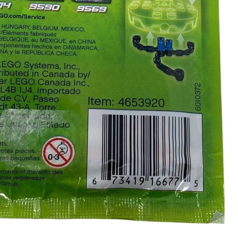 LEGO Ninjago Bytar 9556 NWT Booster Pack 25 Pcs Ages 6-14